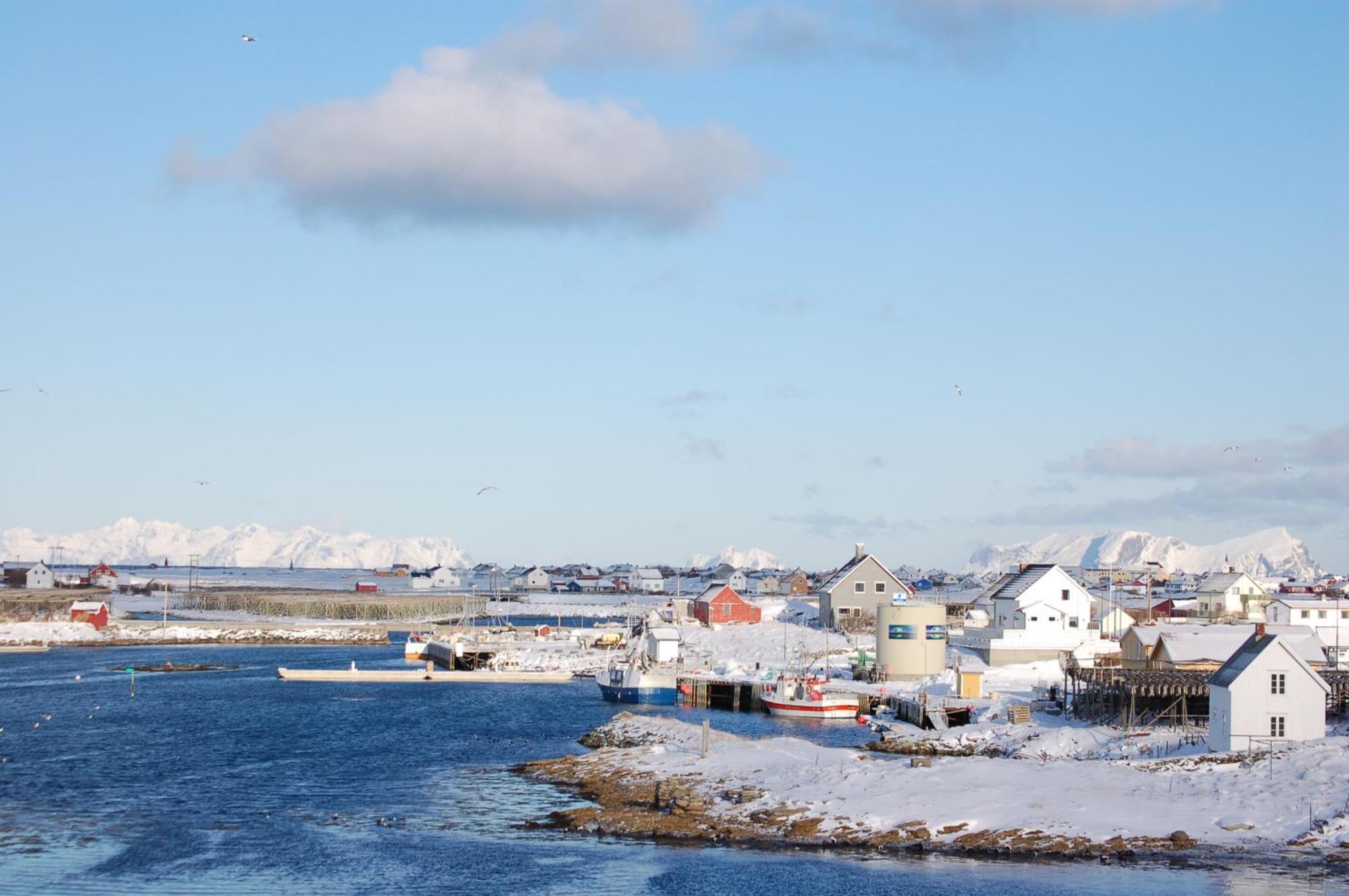 Fiskarheimen Havly, Rost Hotel Bagian luar foto